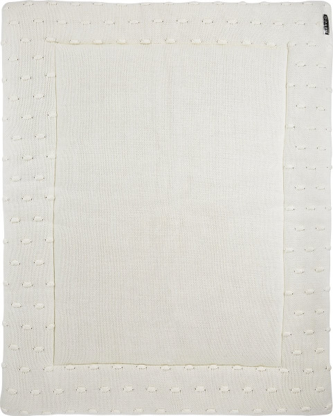 Meyco Knots boxkleed - 77x97 cm - offwhite