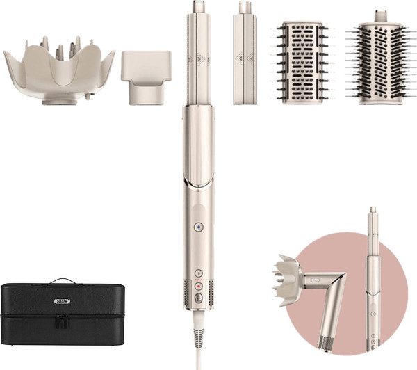 Shark FlexStyle 5-in-1 Föhn en Multistyler - Airstyler, Diffuser, Concentrator, Volume- en Stijlbors