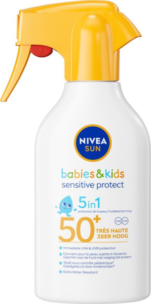 NIVEA SUN Babies & Kids Sensitive Protect Zonnebrand Spray - SPF 50+