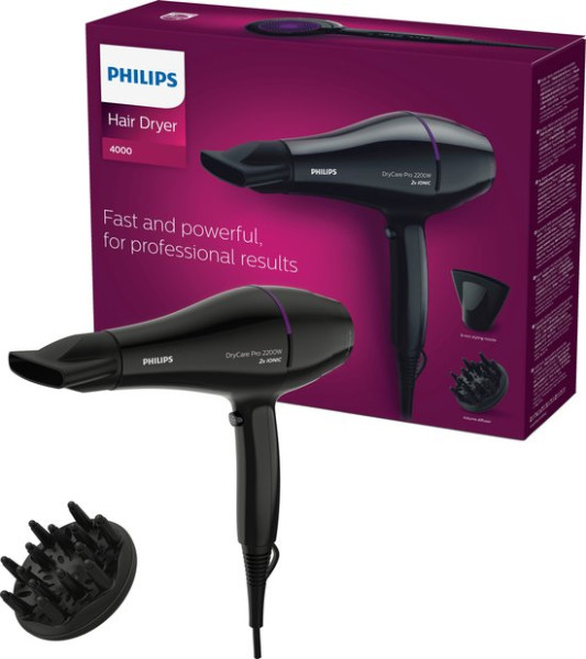 Philips DryCare Pro BHD274/00 - Föhn met diffuser