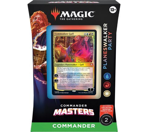 Magic The Gathering Commander Deck Commander Masters - Planeswalker Party