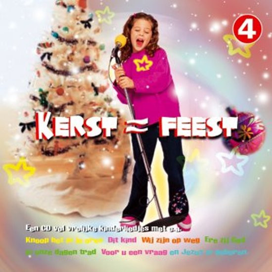 Kerst = Feest - Kinderliedjes - CD