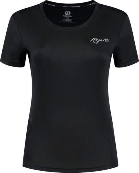 Rogelli - Maat S - Core Sportshirt - Korte Mouwen - Dames - Zwart