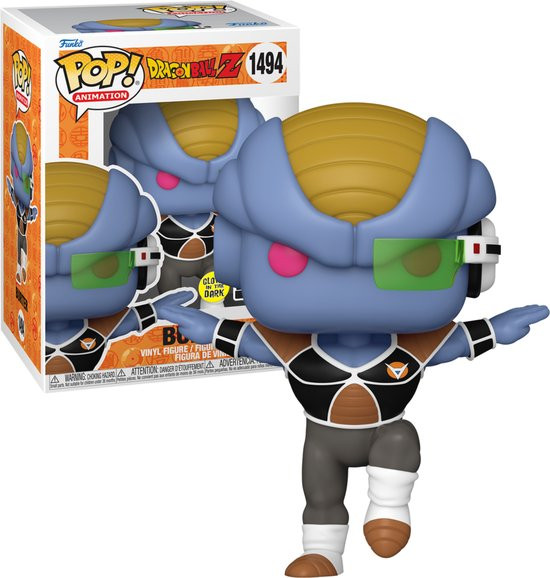 Funko Pop #1494 Dragon Ball Z - Burter - Glows in the Dark Exclusive