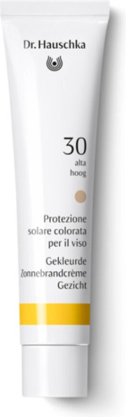 Dr. Hauschka Gekleurde Zonnebrandcrème Gezicht SPF 30 40 ml