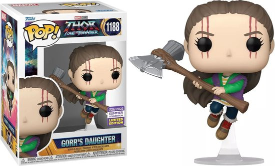 Funko Pop #1188 Marvel Thor Love and Thunder - Gorr's Daughter Summer Convention