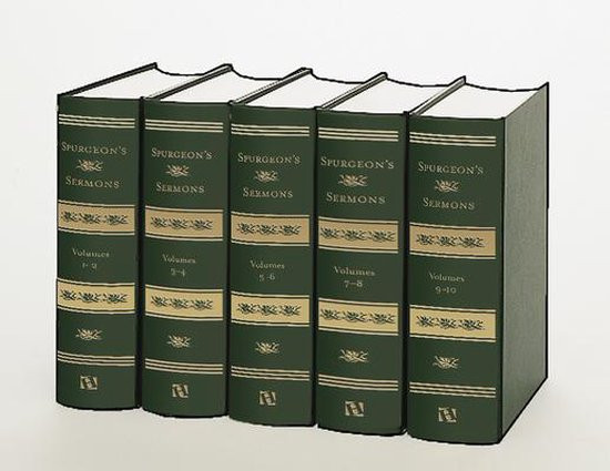 Spurgeon's Sermons, 5 Volumes - Hardcover By C. H. Spurgeon - Engelse Boeken