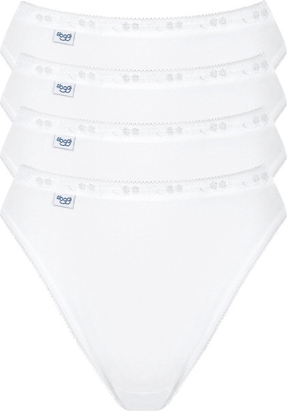 Sloggi - 42 - Basic Tai Slip dames - 4-pack - Wit