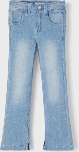 Name it - maat 140 - Meisjes Jeans Polly Dnmtasis Bootcut - Skinny - Licht Blauw