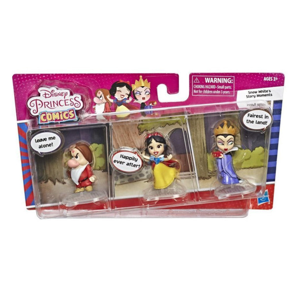 Hasbro Disney Princess Comics Dolls Snow White's Story Moments Number 1 Wish with Evil Queen and Gru