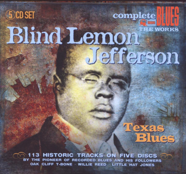 Blind Lemon Jefferson - Texas Blues (5CDBOX)