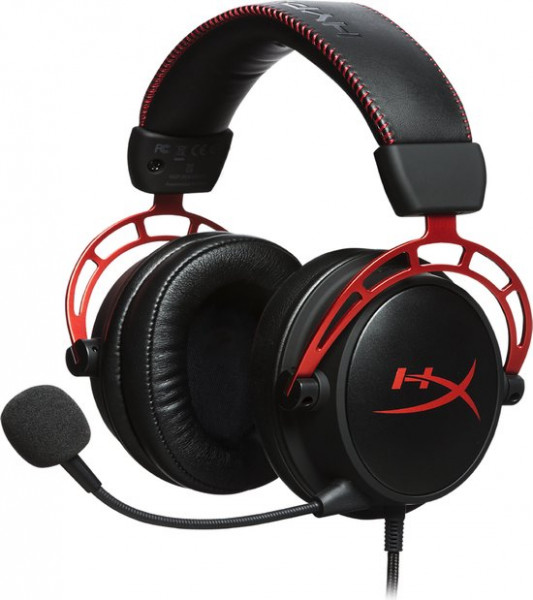 HyperX Cloud Alpha Pro Gaming Headset - PC - Zwart/Rood