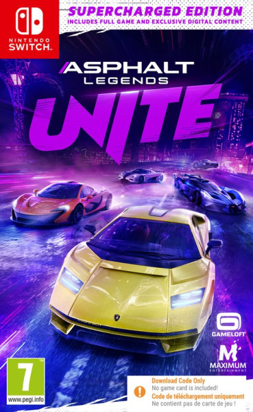 Asphalt Legends UNITE Supercharged Edition - Switch (Code in a Box)