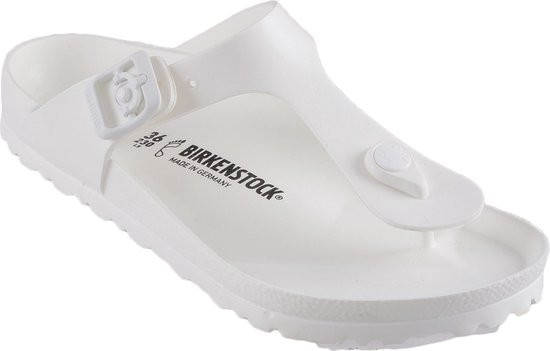 Birkenstock Gizeh EVA White maat 44 Regular Unisex Slippers White DGM Outlet