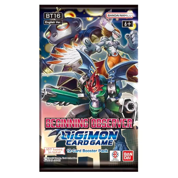 Digimon TCG - Beginning Observer - Sleeved Booster