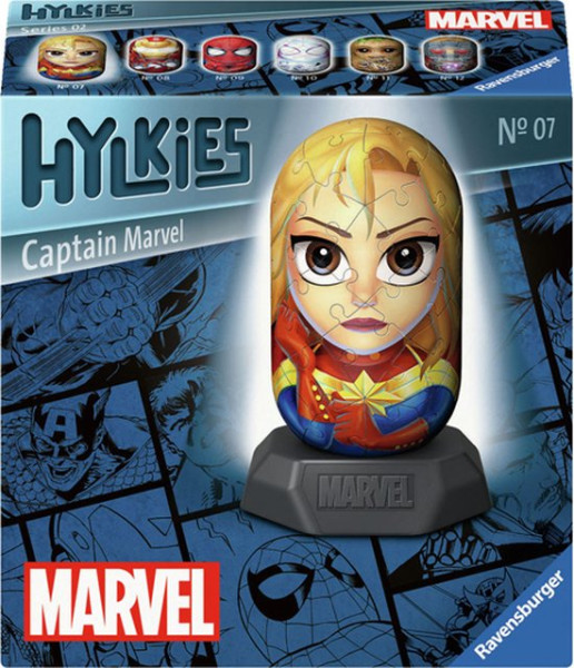 Ravensburger - Hylkies - Marvel Captain Marvel - Capsule Figuur