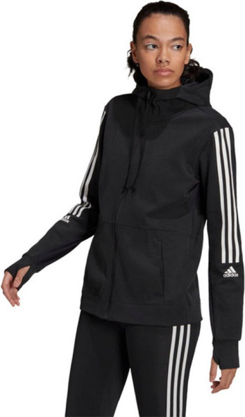 adidas Maat L Training Hoody - Sporttruien - zwart - Vrouwen