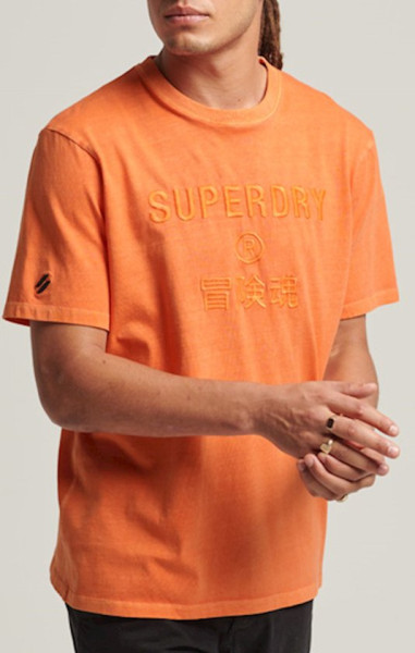 Superdry Maat L Heren tshirt Core Logo Loose T-shirt