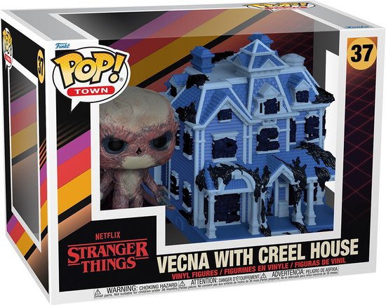 Funko Pop #37 Town: Television: Stranger Things Season 4 - Vecna with Creel House