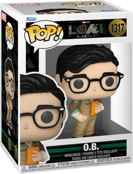 Funko Pop #1317 - Funko O.B. - Loki Season 2 Figuur - 9cm