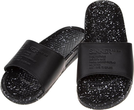 SINNER - Maat 36 - Supiori Dames Slippers - Zwart