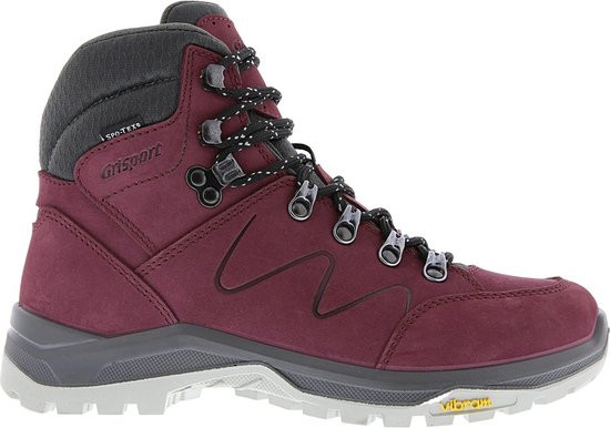 Grisport Boston Mid - maat 36 - Wandelschoenen Dames - Burgundy