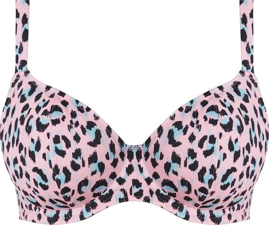 Freya - Maat 70D - CALA FIESTA UW Plunge Bikini Top - LEOPARD - Vrouwen