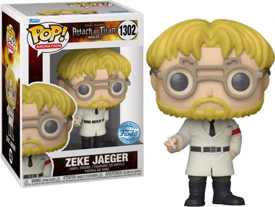 Funko Pop #1302 Funko Pop! Attack on Titan - Zeke Jaeger Exclusive