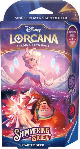 Disney Lorcana: Starter Deck Wreck-It Ralph & Elsa Set 5 – Trading Card Game (ENG)