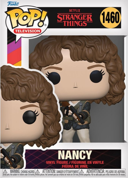 Funko Pop #1460 Television: Stranger Things Season 4 - Hunter Nancy with Shotgun