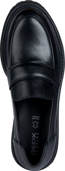 GEOX - Maat 39 - D IRIDEA Dames Mocassins - BLACK