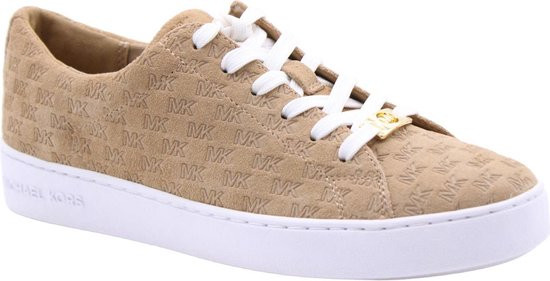 Michael Kors Keaton Lace Up - maat 39 - Dames Sneakers Laag - Camel