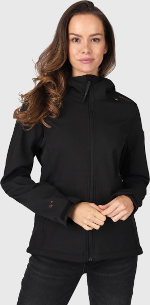 Brunotti Maat S Joos-N Dames Softshell Jas - Zwart