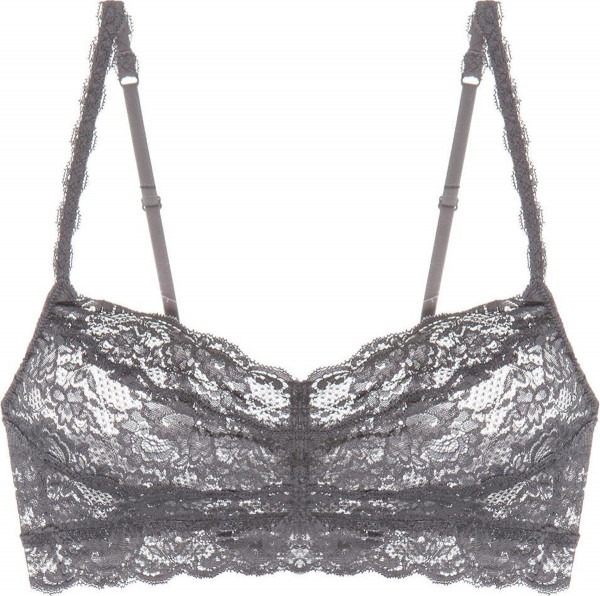 Cosabella Beugelloze Beha - Maat L - NSN SOFT BRA SWEETIE ANTHRACITE Vrouwen