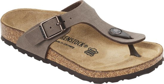 Birkenstock - maat 31- Slippers Kinderen Gizeh - 846133 Mocha