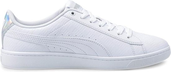 PUMA Vikky v2 Sig-Iri -maat 39- Dames Sneakers - Puma White-Puma Silver