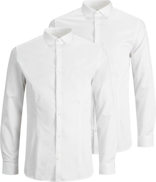 JACK & JONES - Maat L - JPRBLAPARMA SHIRT L/S 2-PACK NOOS MP Heren Overhemd