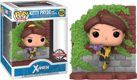 Funko Pop #1054 Funko Pop! Marvel Deluxe: X-Men (comics) - Kitty Pryde with Lockheed Exclusive