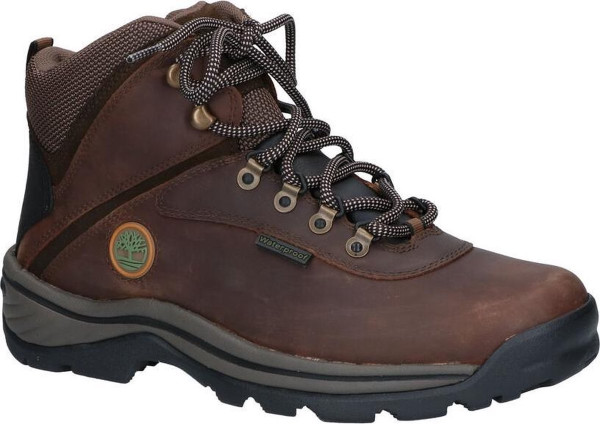 Timberland - Maat 41 - White Ledge Mid WP Heren Wandelschoenen - Brown