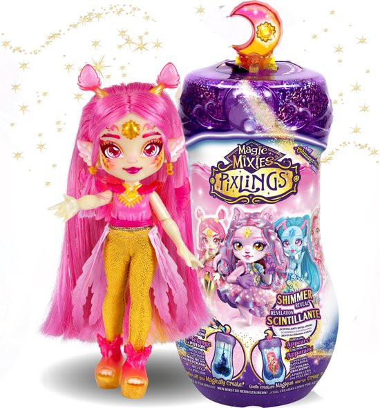 Magic Mixies Glitter Pixlings - Pixling pop Pheona - Maak een magische toverdrank