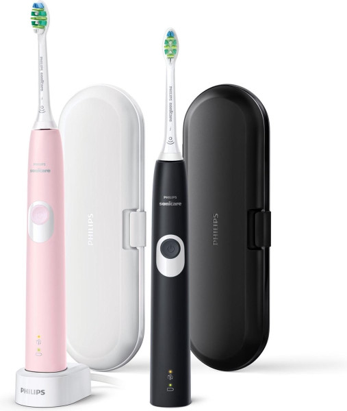 Philips Sonicare ProtectiveClean 4300 HX6800/35 - Elektrische tandenborstel - Roze & Zwart