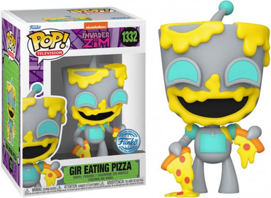 Funko Pop #1332 Invader Zim - GIR Eating Pizza