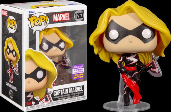 Funko Pop #1263 Funko Pop! Marvel: Fear Itself - Captain Marvel Pop! Vinyl Figure (2023 Summer Conve