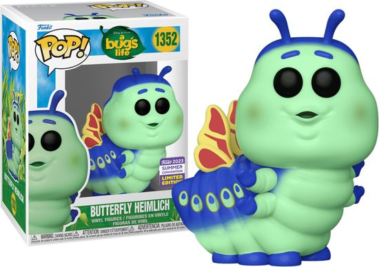 Funko Pop #1352 A Bug's Life - Butterfly Heimlich Pop! Vinyl Figure (2023 Summer Convention Exclusiv