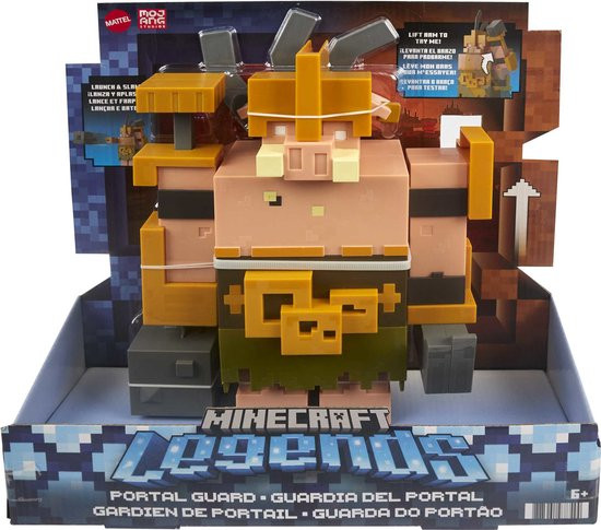 Minecraft Legends - Portaalbewaker Superbaas - Speelfiguur