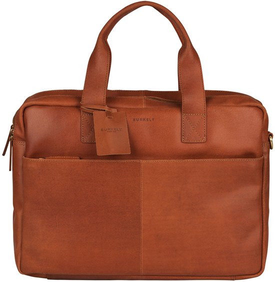 Burkely Vintage Jesse Worker - Schoudertas - Cognac