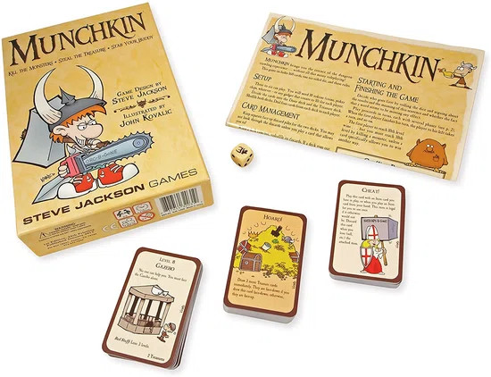 Munchkin - Engelstalig Kaartspel