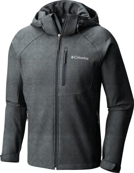 Columbia Maat L Cascade Ridge™ II Softshell Jas - Soft Shell Jas voor Heren - Outdoorjas - Grijs