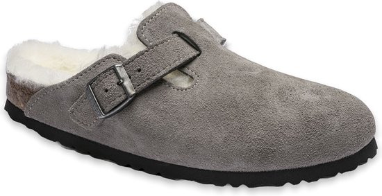 Birkenstock Boston - maat 38- Lamsvel - Regular Fit