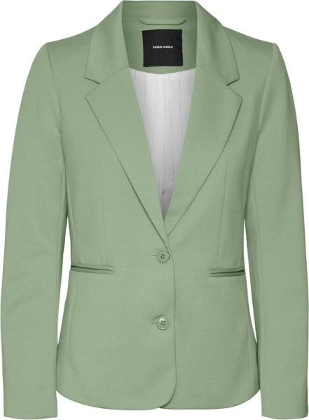 Vero Moda - Maat M - Blazer Vmlucca Ls Slim Jersey Blazer Reseda Dames